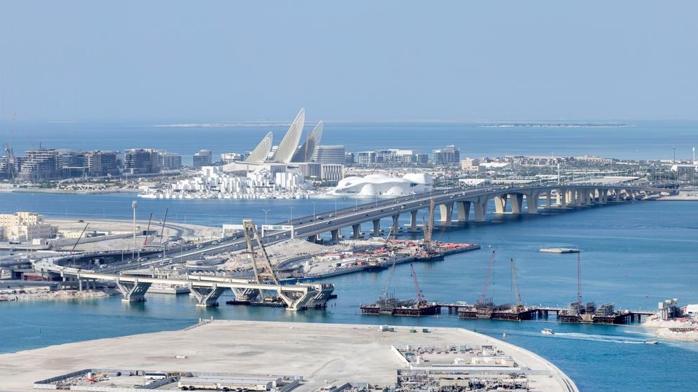 Saadiyat island cultural district. צילום: Shutterstoc