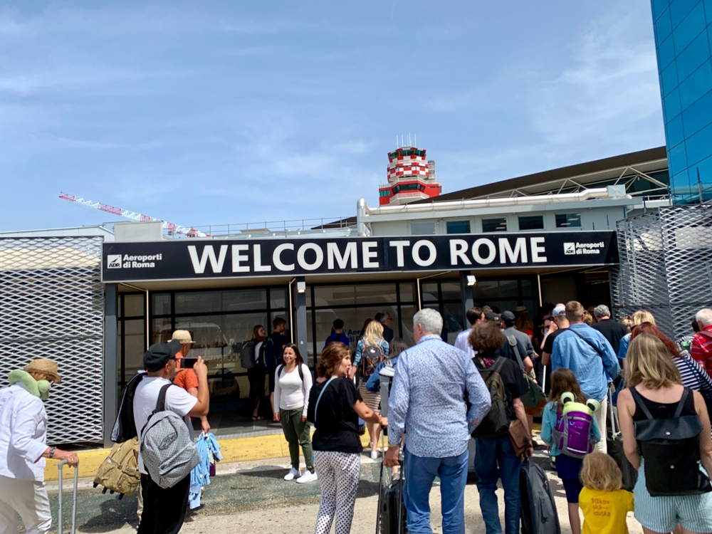 Fiumicino שדה התעופה. צילום: Shutterstock