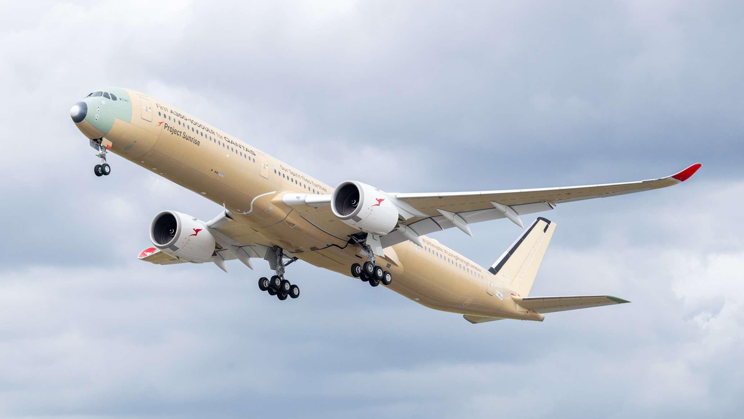 מטוס AIRBUS A350-1000ULR. צילום: Airbus