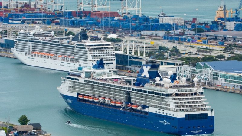 נמל מיאמי. צילום: shutterstock