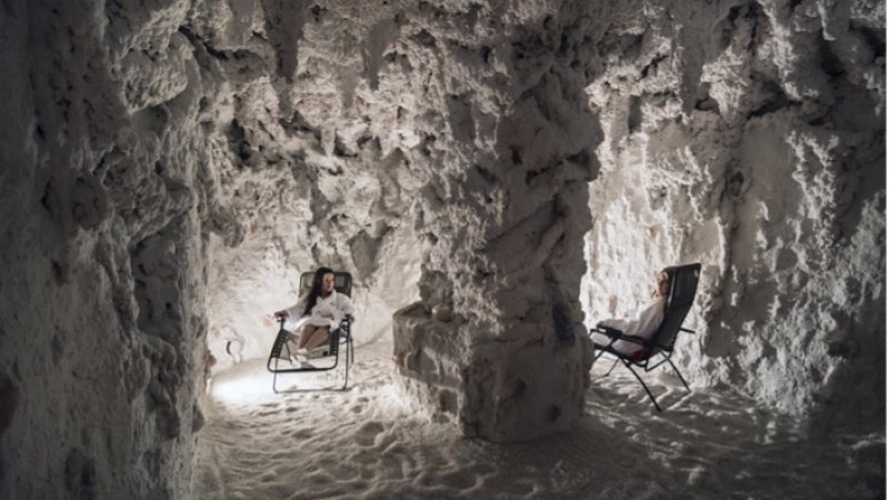 Salt Cave in Warszawa Hotel Spa. Photo by hotel Salt Cave in Warszawa Hotel Spa. Photo by hotel