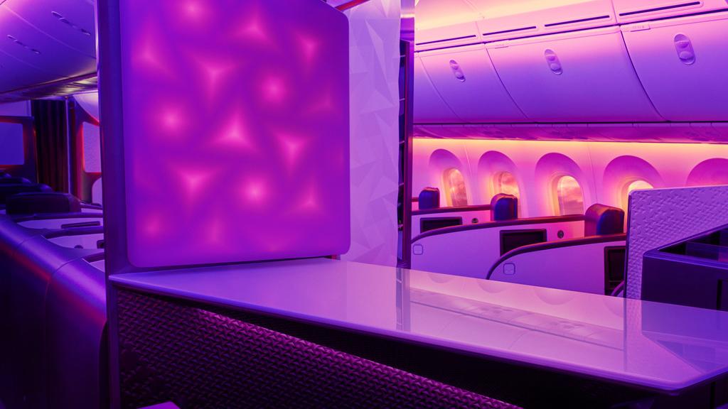 ה-787-9 של  וירג'ין אטלנטיק. צילום באדיבות Virginatlantic