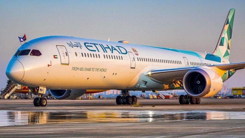 Etihad aircraft. Photo: Etihad