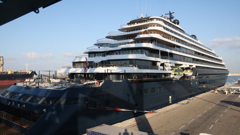 אוניית Ritz Carlton Yacht Collection. צילום: רונן נג'טי אוניית Ritz Carlton Yacht Collection. צילום: רונן נג'טי