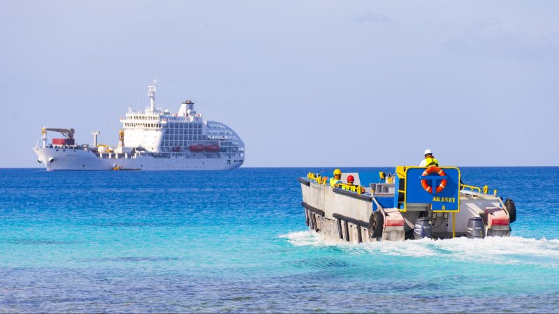 האנייה Aranui 5. צילום: Aranui Cruises האנייה Aranui 5. צילום: Aranui Cruises
