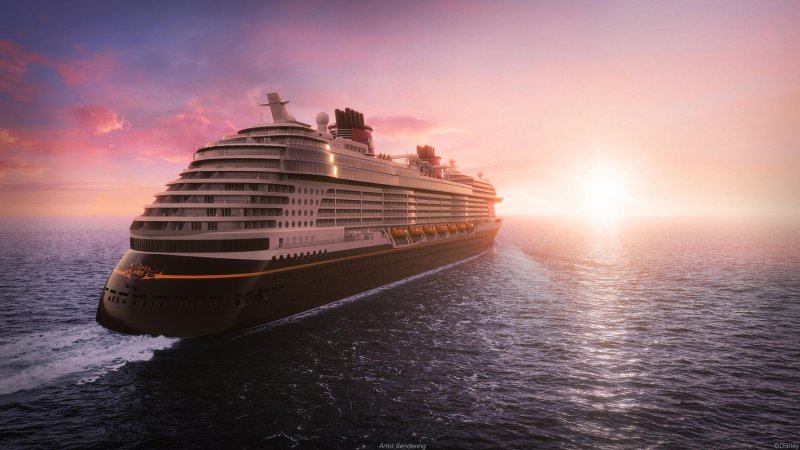 Disney Destiny . צילום: Disney Cruise Line Disney Destiny . צילום: Disney Cruise Line