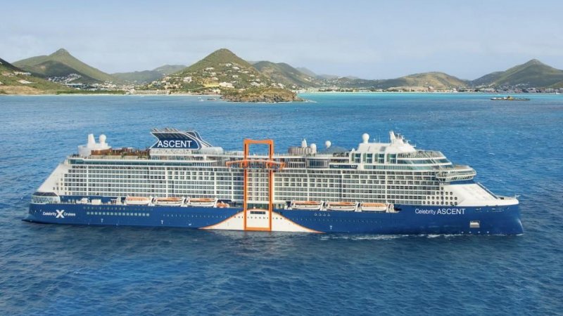 האנייה Celebrity Ascent. צילום: Celebrity Cruises האנייה Celebrity Ascent. צילום: Celebrity Cruises