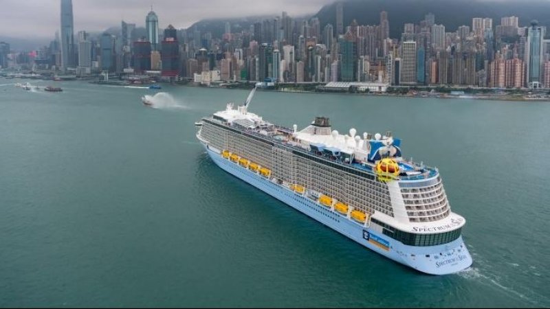 האנייה Spectrum of the Seas. צילום: רויאל קריביאן האנייה Spectrum of the Seas. צילום: רויאל קריביאן