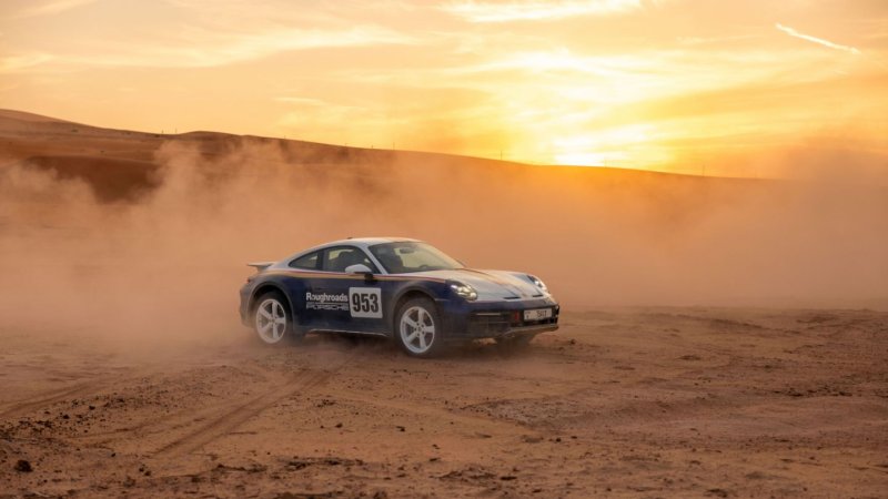 Porsche 911 Dakar, 2024. צילום: Porsche AG Porsche 911 Dakar, 2024. צילום: Porsche AG