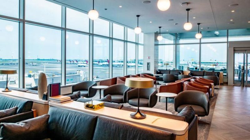 Delta Sky Club. צילום: דלתא איירליינס Delta Sky Club. צילום: דלתא איירליינס