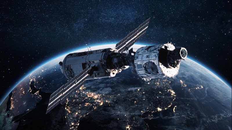 Satellite in space. Source: Shutterstock