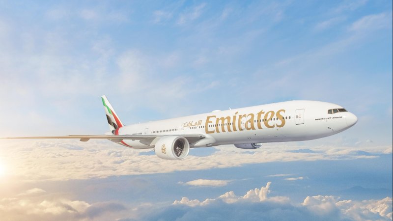 Emirates aircraft. Credit: EMIRATES