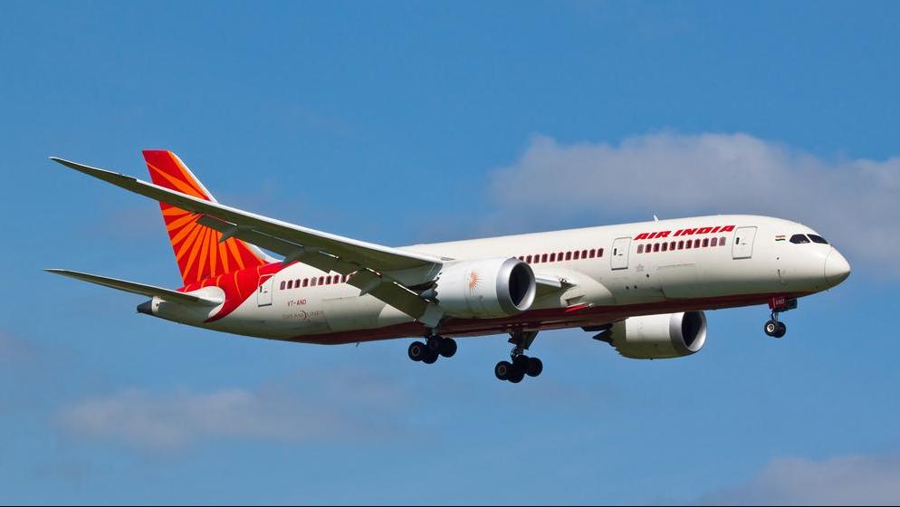 Air India aircraft. Photo: Shutterstock