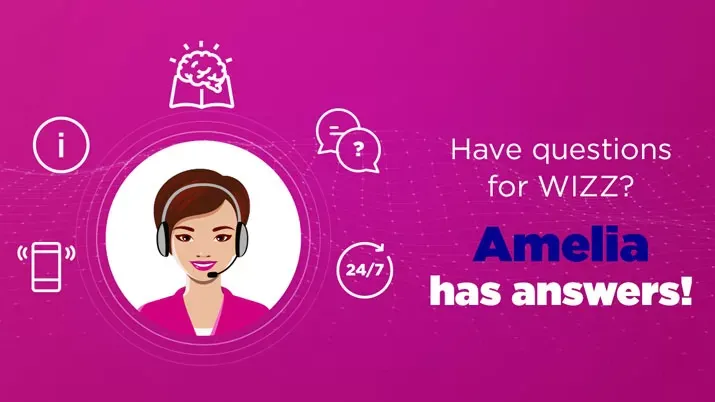 Wizz Air's new chatbot. Photo: Wizz Air