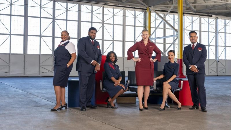 Delta's new uniform collection. Photo: Delta Air Lines