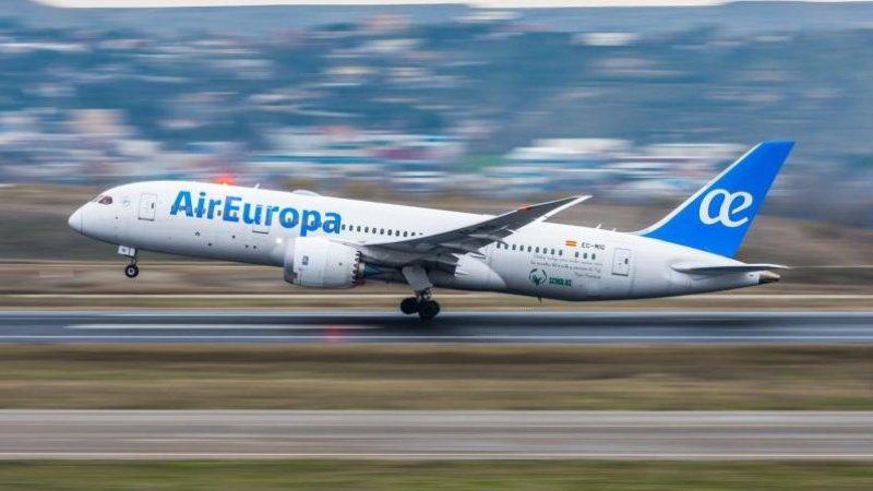 Air Europa aircraft. Photo:Air Europa