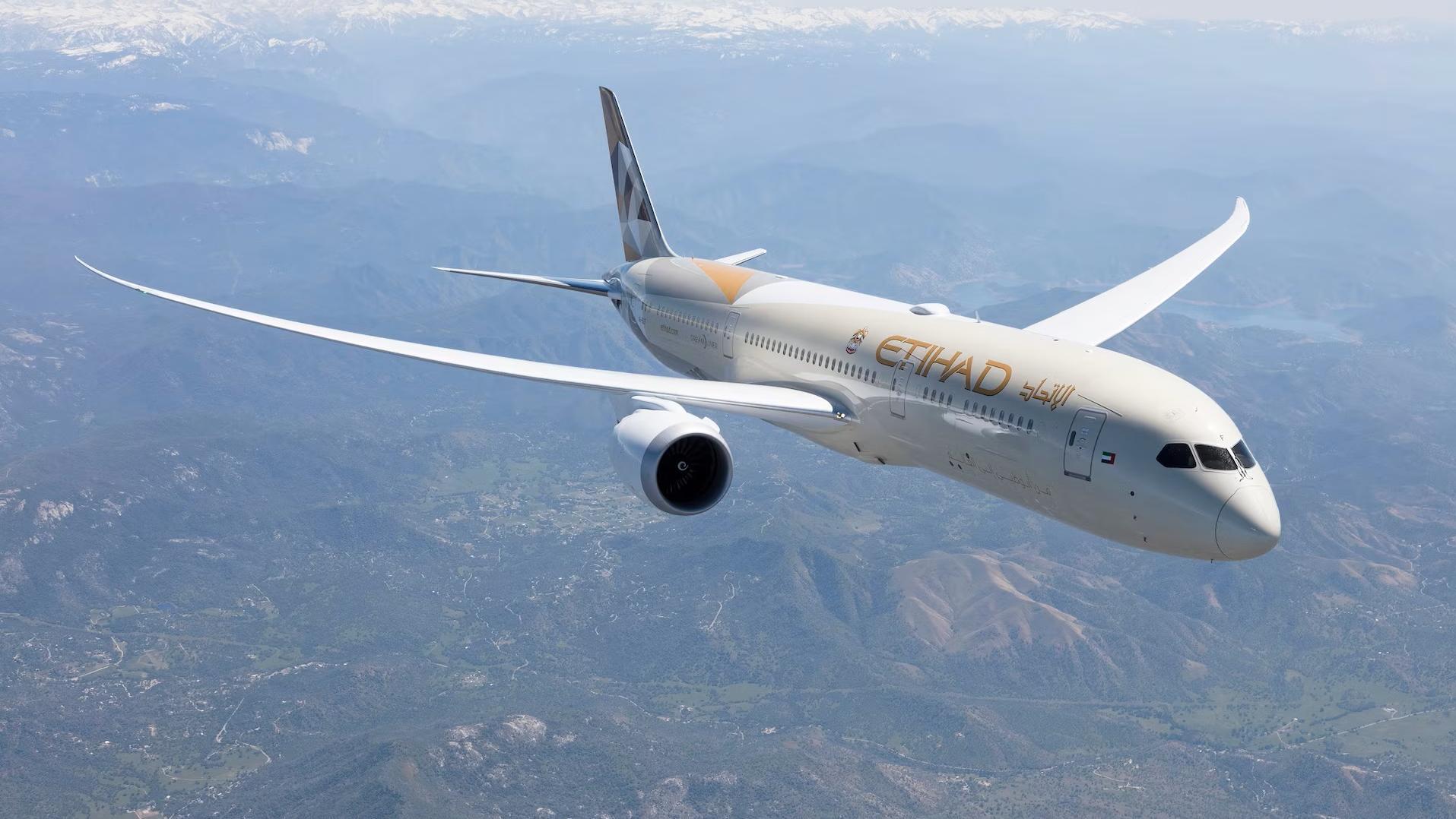 Etihad aircraft. Photo: Etihad