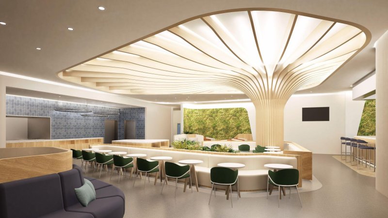 New Frankfurt Airport Lounge. Photo: SkyTeam