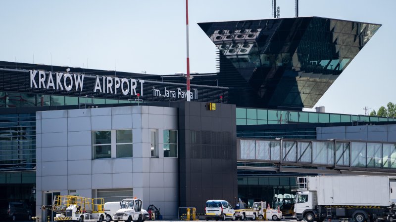Krakow Airport. Photo: Shutterstock