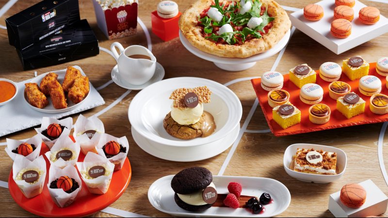 Emirates NBA menu. Photo: Emirates