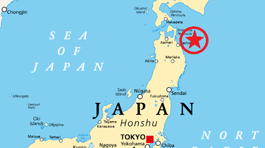 Japan eathquake. Photo: Shutterstock