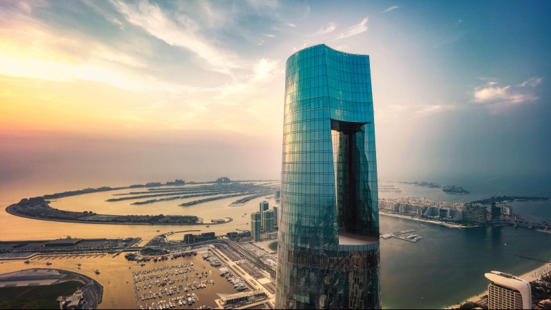 The world's tallest hotel in Dubai Marina. Photo: IHG Hotels & Resorts