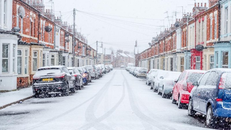 Snow in England. Photo: Shutterstock