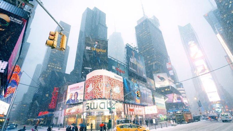 New York in the winter. Photo: SHUTTERSTOCK
