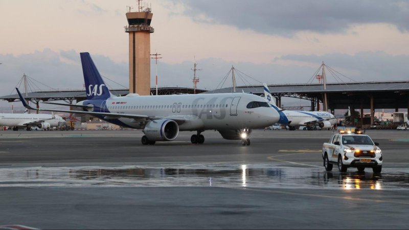 SAS aircraft. Photo: Sivan Farage