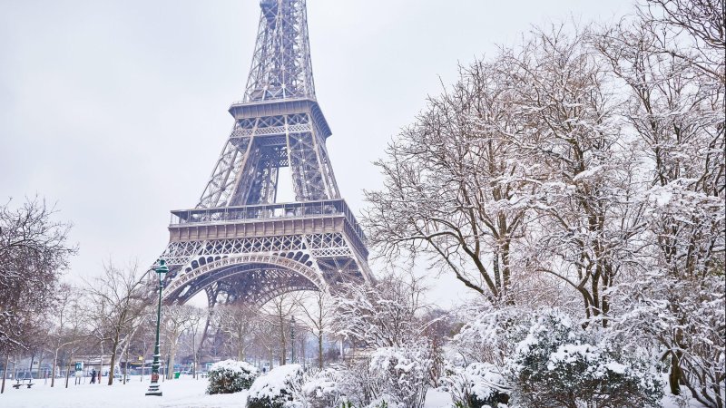 Paris in the winter. Photo: Shutterstock