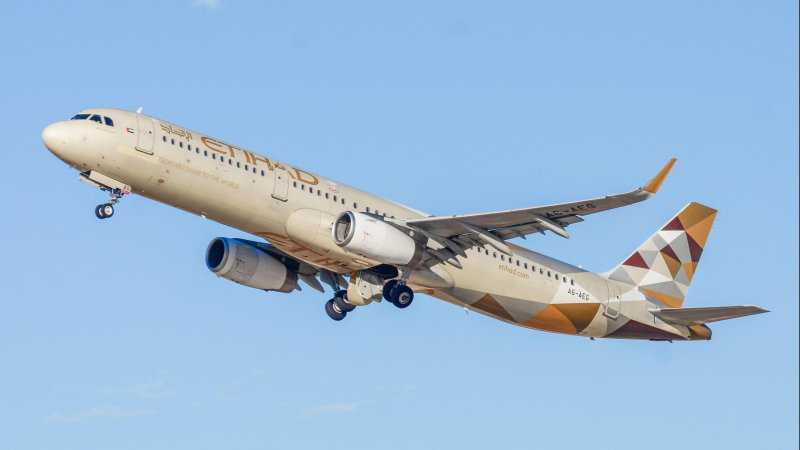 ETIHAD A321NEO aircraft. Photo: Achia Balmes