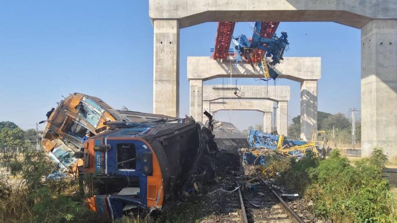 Fatal accident in Thailand. Photo: Nakhon Ratchasima Provincial Government