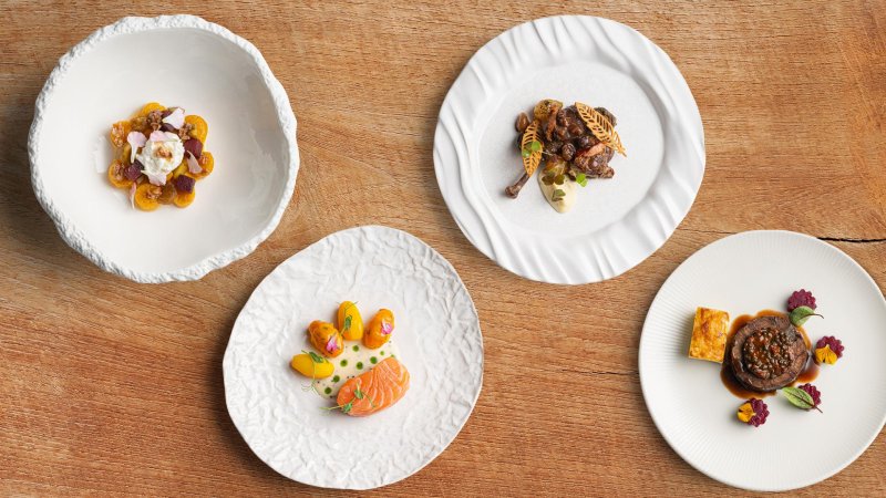 Michelin-star menu. Photo: LOT Polish Airlines