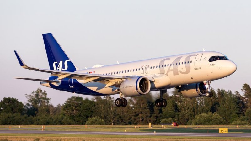 SAS AIRLINES. Photo: Shutterstock