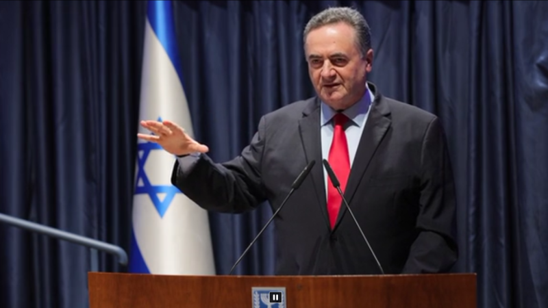 ״מי שיפגע בנו אנחנו נפגע בו": ישראל כ״ץ. צילום: משרד החוץ ״מי שיפגע בנו אנחנו נפגע בו": ישראל כ״ץ. צילום: משרד החוץ