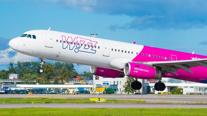 Wizz Air aircraft. Photo: Shutterstock