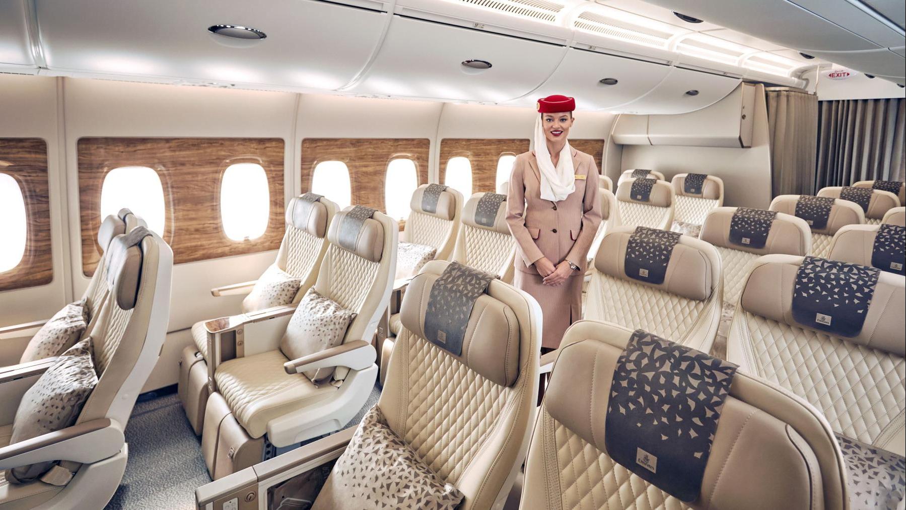 Premium Economy Class. Photo: EMIRATES