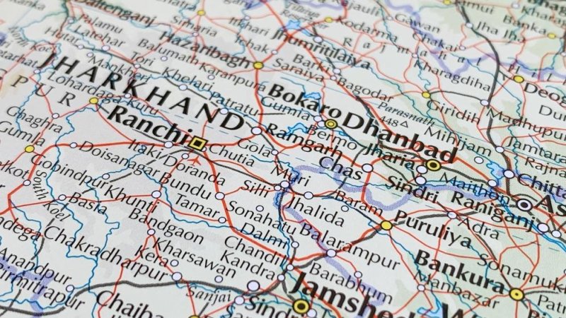 India map. Photo: Shutterstock