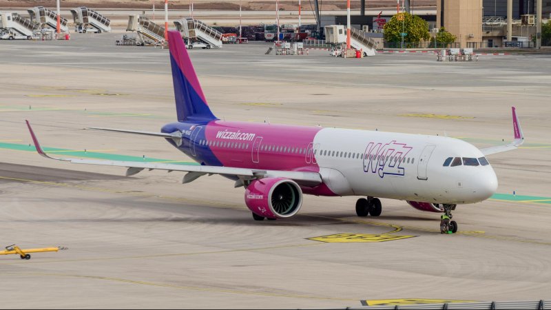 Wizz Air A321NEO aircraft. Photo: Achia Balmes