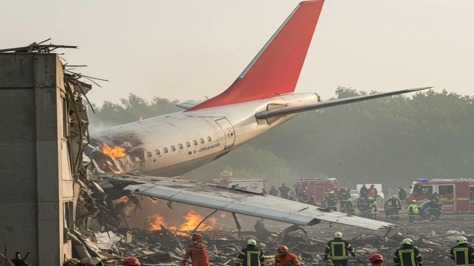 Air India plane crash in 2025. Photo: Shutterstock