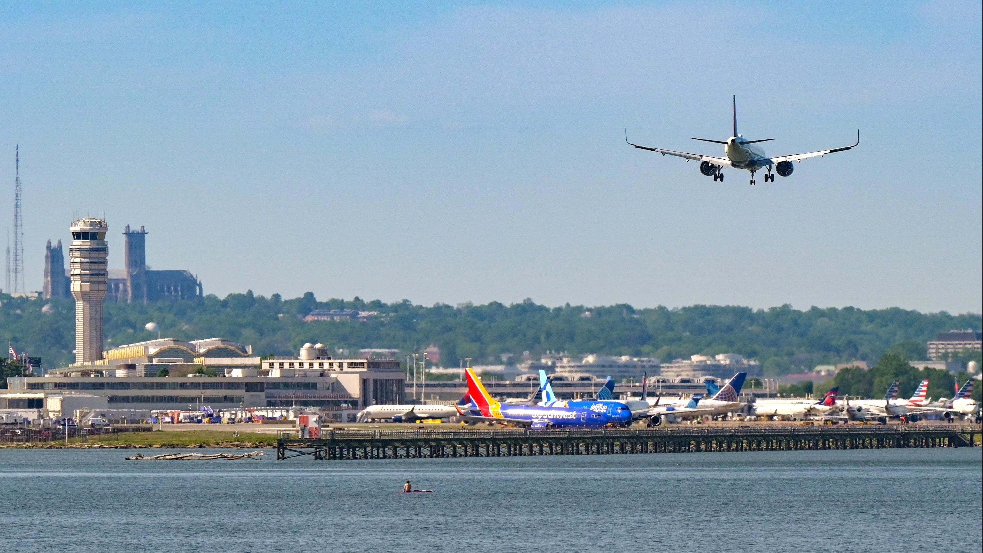 Reagan Airport, USA. Photo: Shutterstock