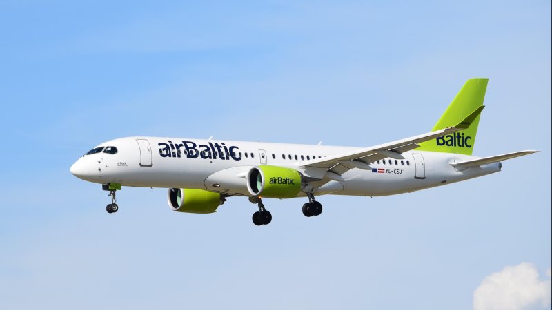 Air Baltic plane. Photo: Sergio Torres Parra / Shutterstock