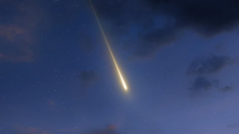 A meteor as it enters the atmosphere. Archive photo: Shutterstock