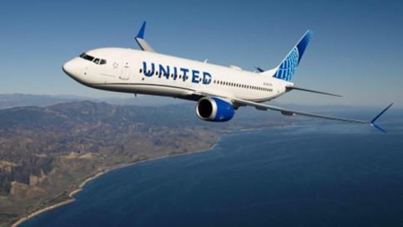 New United Boeing 737 MAX 8 in Guam. Photo: United Airlines