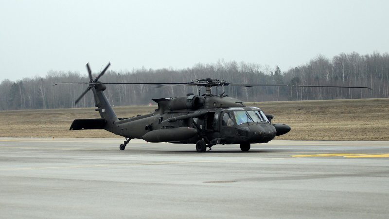 Black Hawk helicopter. Photo: Algimantas Barzdzius / Shutterstock