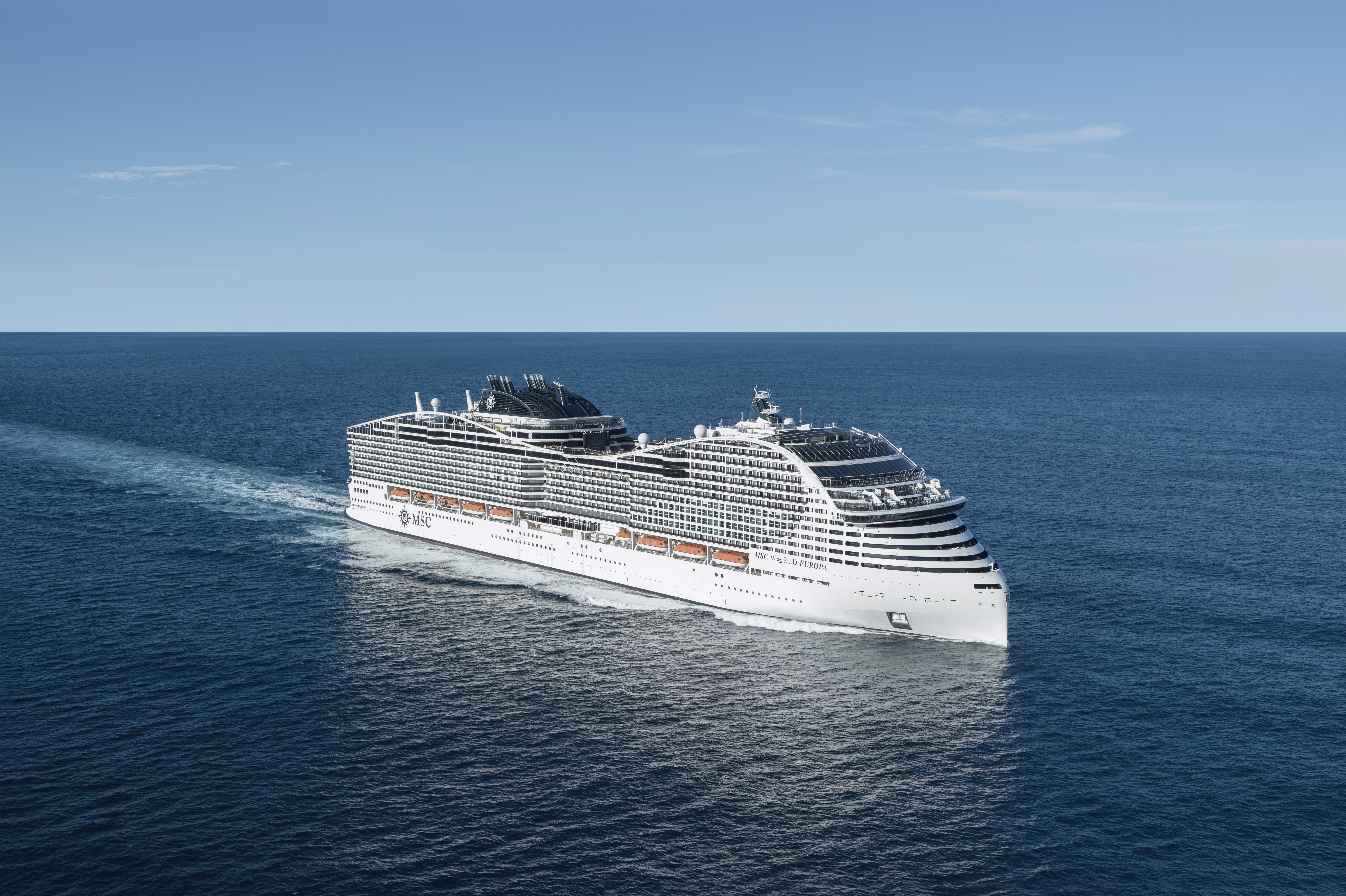 MSC World Europa. Photo: MSC Cruises 