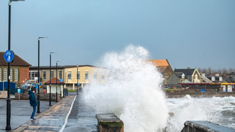 Waves during storm. Photo: Euan Cherry / Shutterstock
