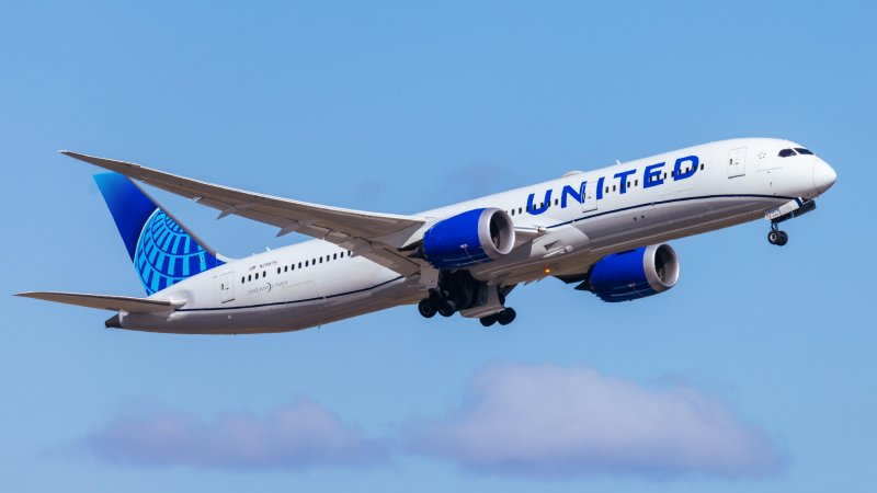 United's 787 Dreamliner. Photo: Shutterstock
