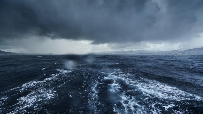 Storm at sea. Photo: Shutterstock