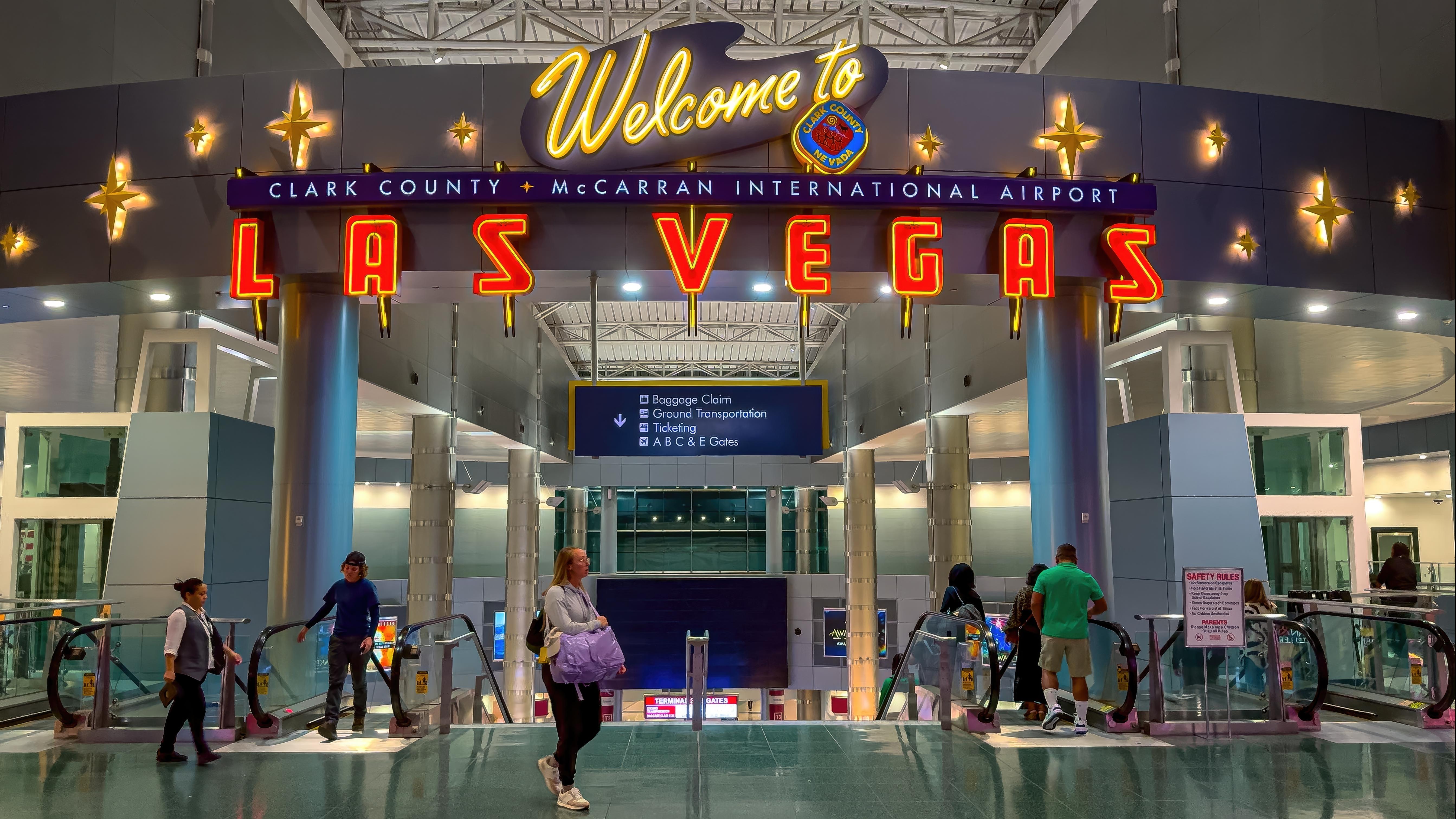 Harry Reid International Airport. Photo: 4kclips / Shutterstock
